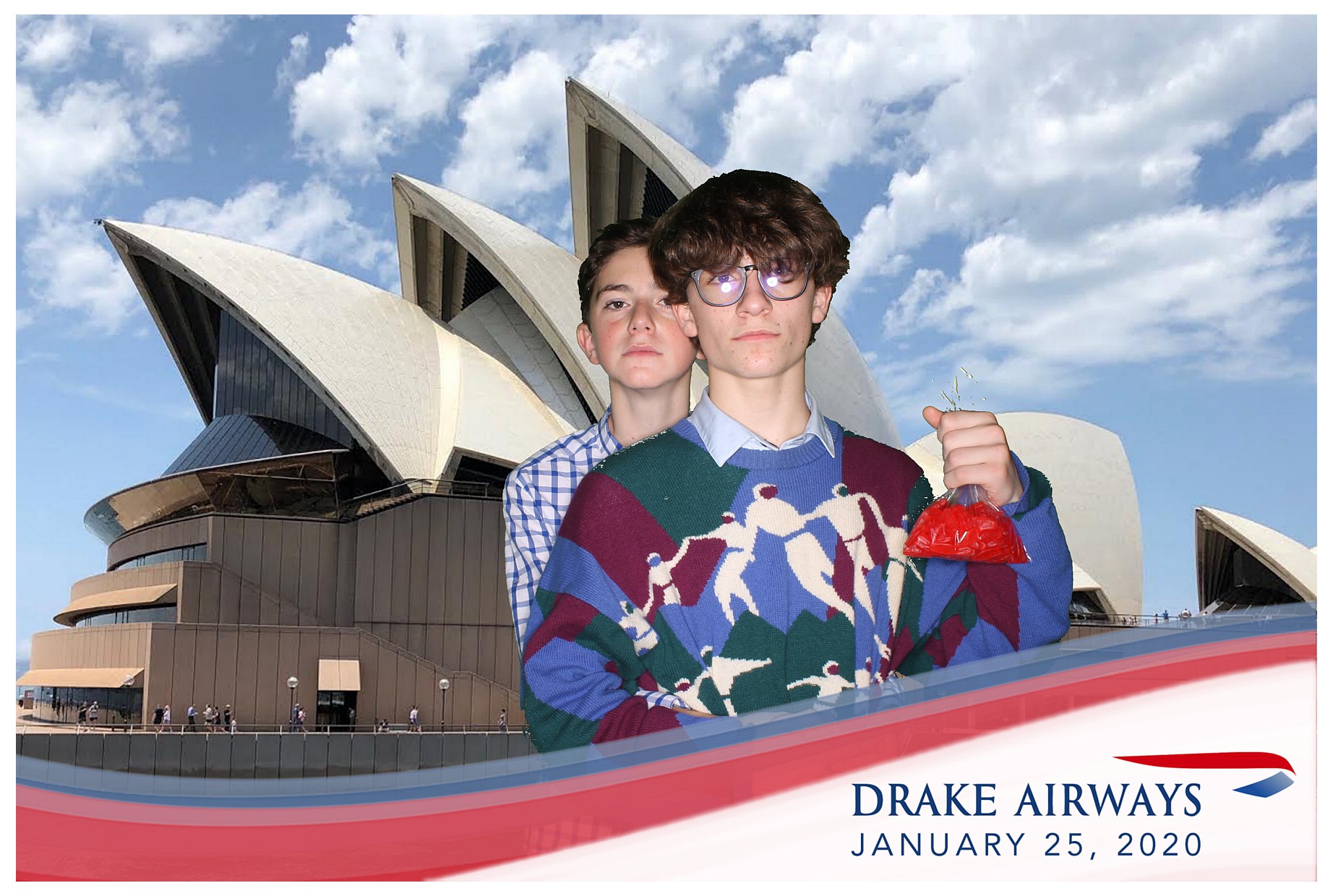 Drake Airways | View more photos from the event at gallery.photoboothcincy.com/u/PhotoBoothCincy/Drake-Airways